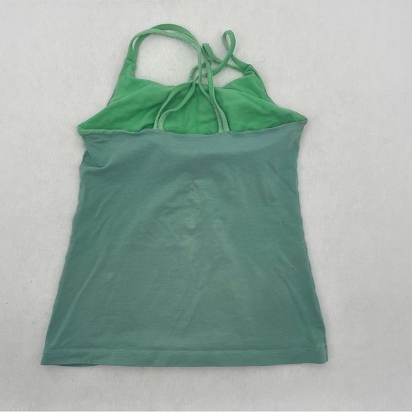 PATAGONIA Women’s Athletic Workout Lined Tank Top Green size: Medium - Picture 2 of 10